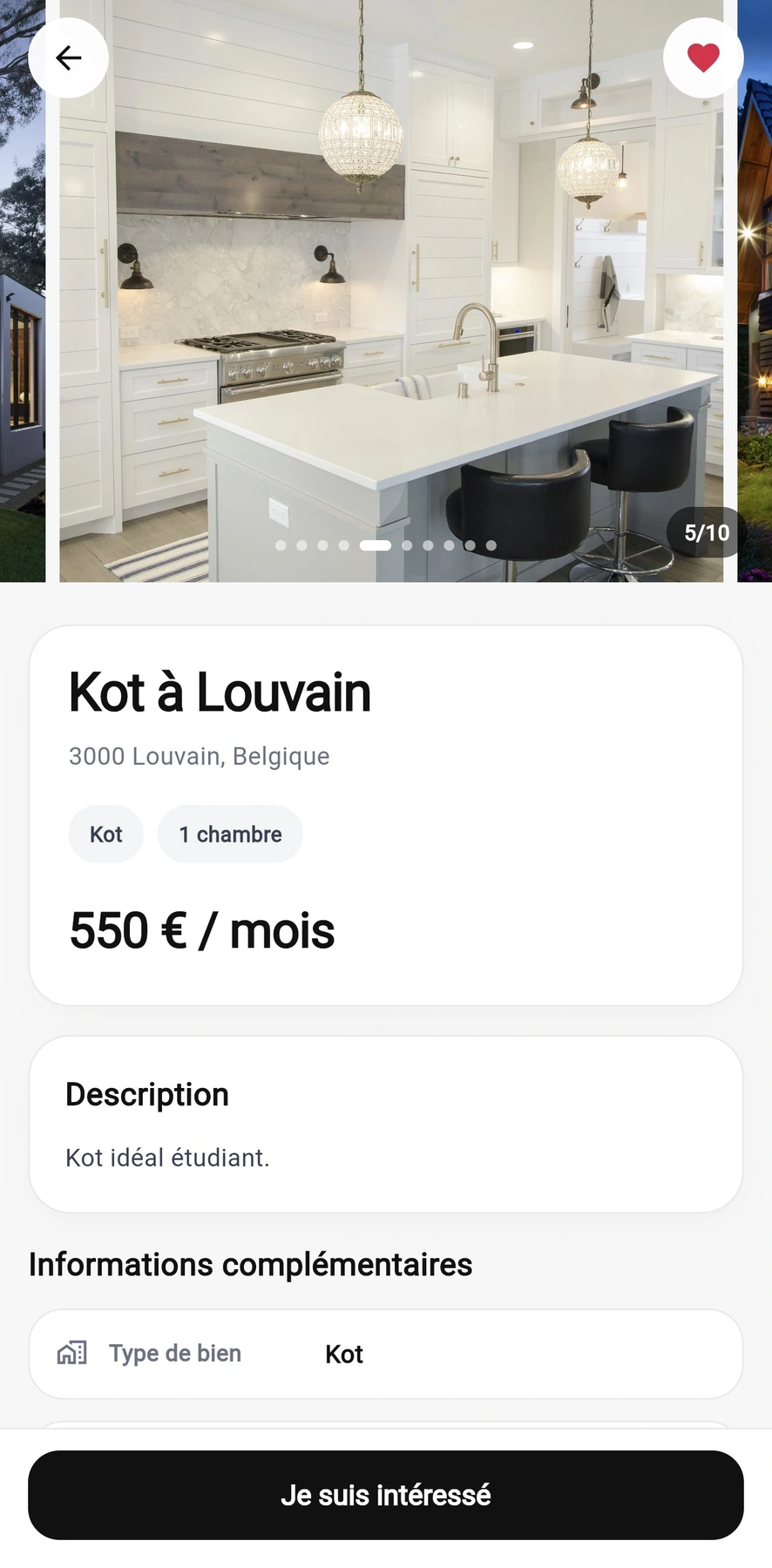 Écran d’annonce BailTrust